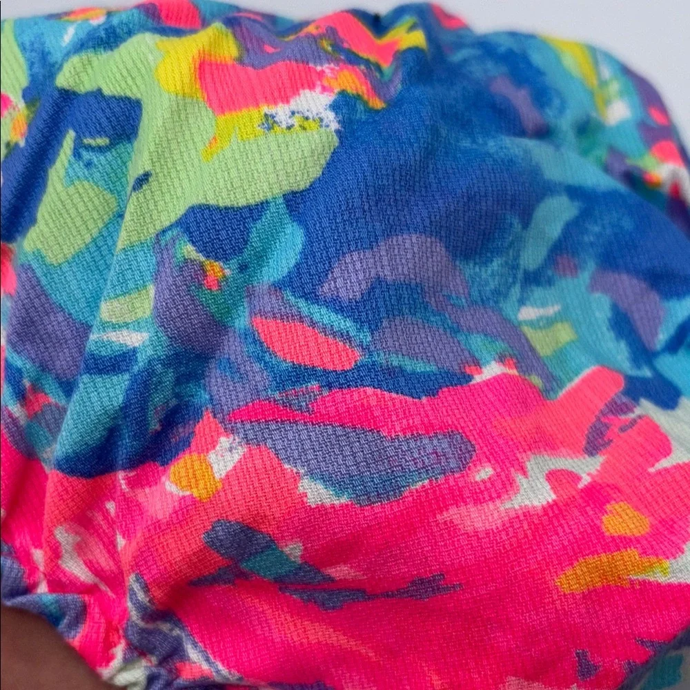NWOT 2PC Lilly Pulitzer Vibrant Neon Infant 12-18M Diaper Covers